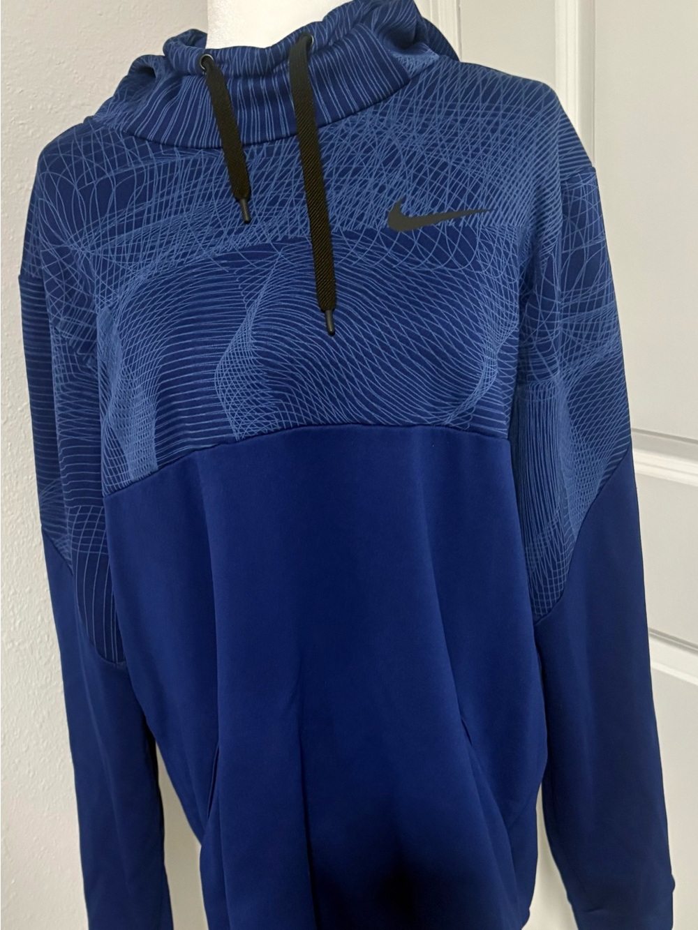 Nike Men’s Blue Pullover Hoodie Tall XL